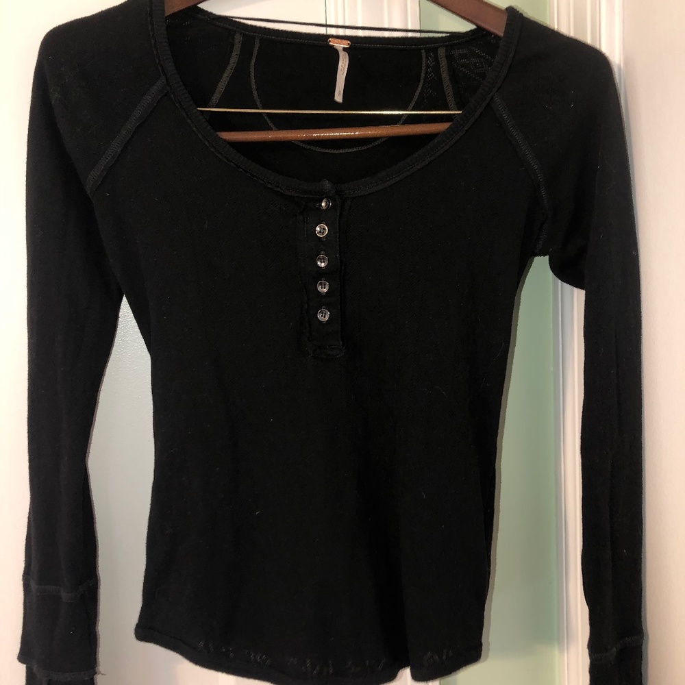 Free People long sleeve shirt